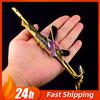 18cm Valorant Champions 2023 Vandal Schlüsselanhänger Sammlung Spiel Metall Waffe Modell Anhänger Zubehör Kunai Karambit Geschenke Spielzeug