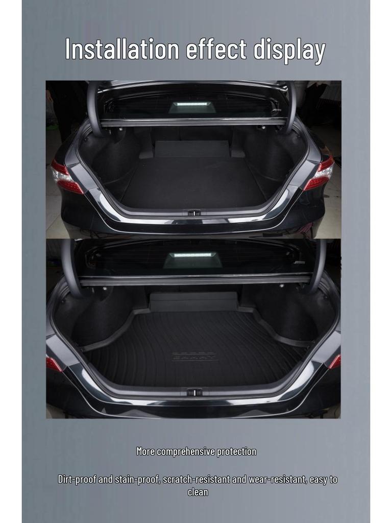Toyota Camry Custom Trunk Mat for Interior Enhancement