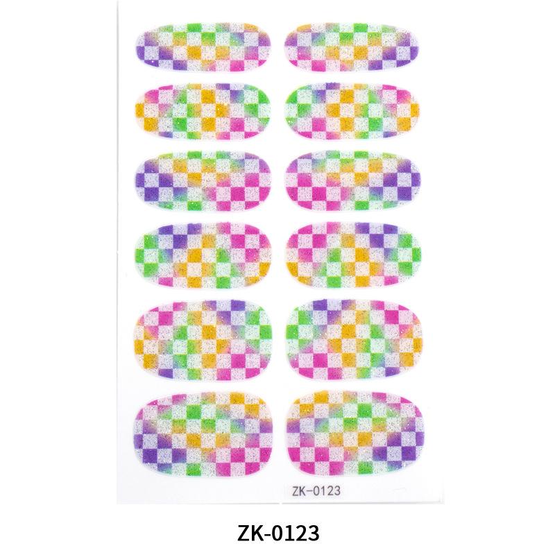 Neue Nail Art Sticker Cartoon Niedliche Zwiebel Rosa Liebe Wasserdichte Nagelaufkleber Vollständiger Aufkleber