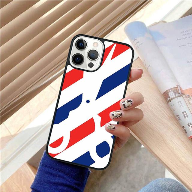 

funny letter barber shop Hair Phone Case Cover For iPhone 17 Air 15 16 Pro Max 14 13 12 11 Pro Max Plus Coque iPhone 16