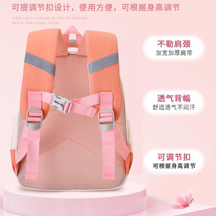 Neuer niedlicher Cartoon-Kinderrucksack atmungsaktiv und leicht Kindergarten-Schulranzen Jungen und Mädchen Babyrucksack