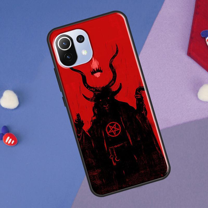 Gothic Witch Satan Case For POCO X5 X3 F5 Pro F3 F4 X4 GT M5s C40 Cover For Xiaomi 13 12 Lite 11T 12T Pro 12X