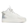 Anta Anti-Slip Wear-Resistant High-Top Skateboard Shoes Women's White Gray Sneakers 122148013R-1