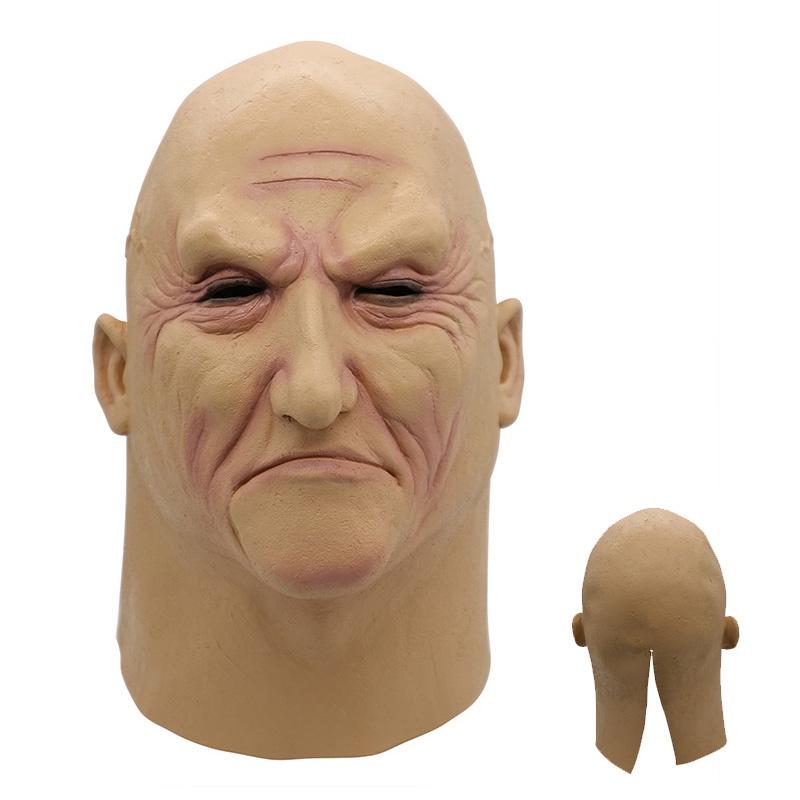 Realistic Man Latex Mask For Halloween With Soft Comfortable Wearable Design