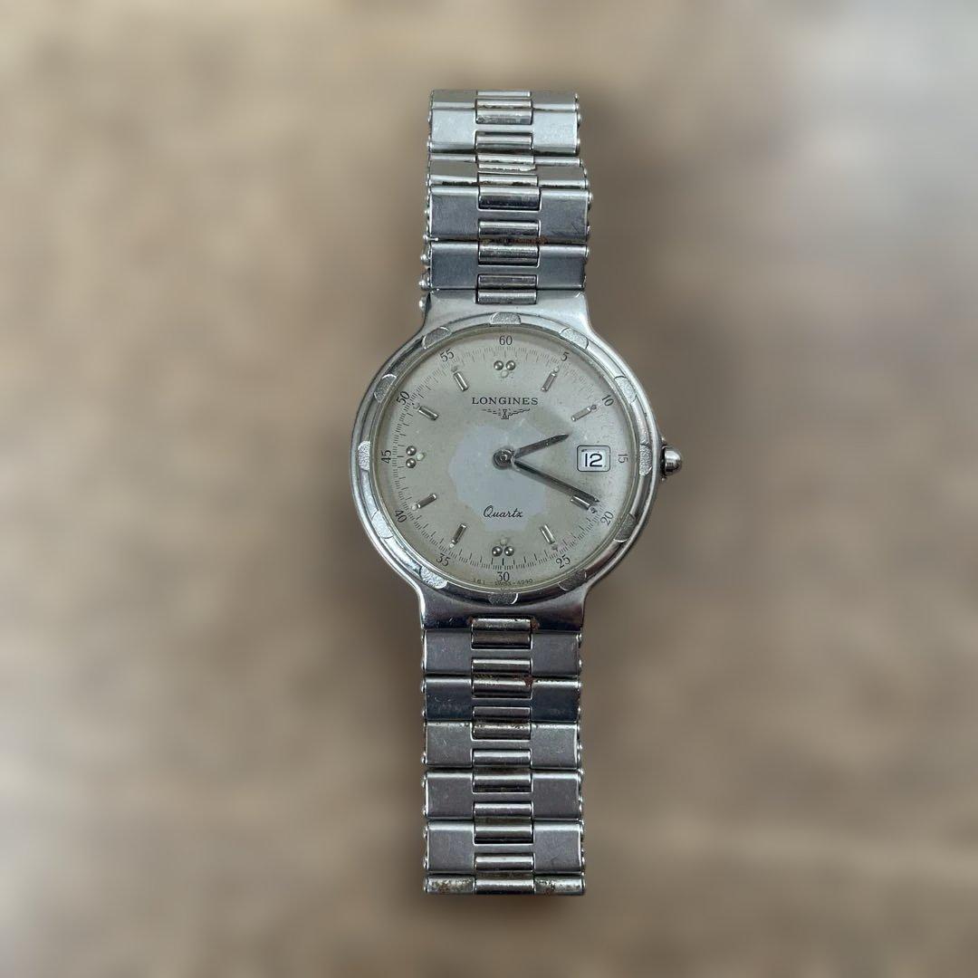 Used LONGINES Watch Silver Quartz Fudo