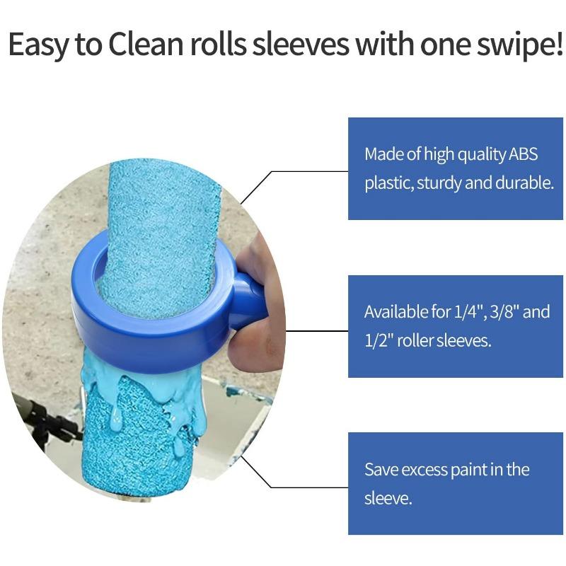 Čistič válečků Super Easy Clean Tools Spinner na malířské válečky Čistič štětců pro čištění návleku