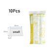 10Pcs Stand Up Plastic Sealed Bag Leakproof Fresh-keeping Zip Shut Bag S/M/L Reusable Refrigerator Fresh Wrap