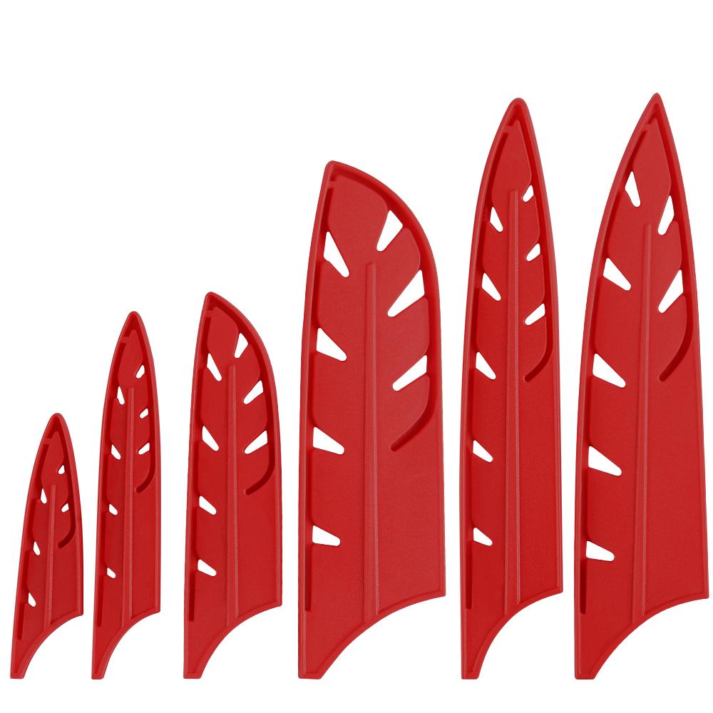 Buy OWANZ 6Pcs/set Knife Sheaths Blade Covers Plastic Knife Protection For Stainless Steel