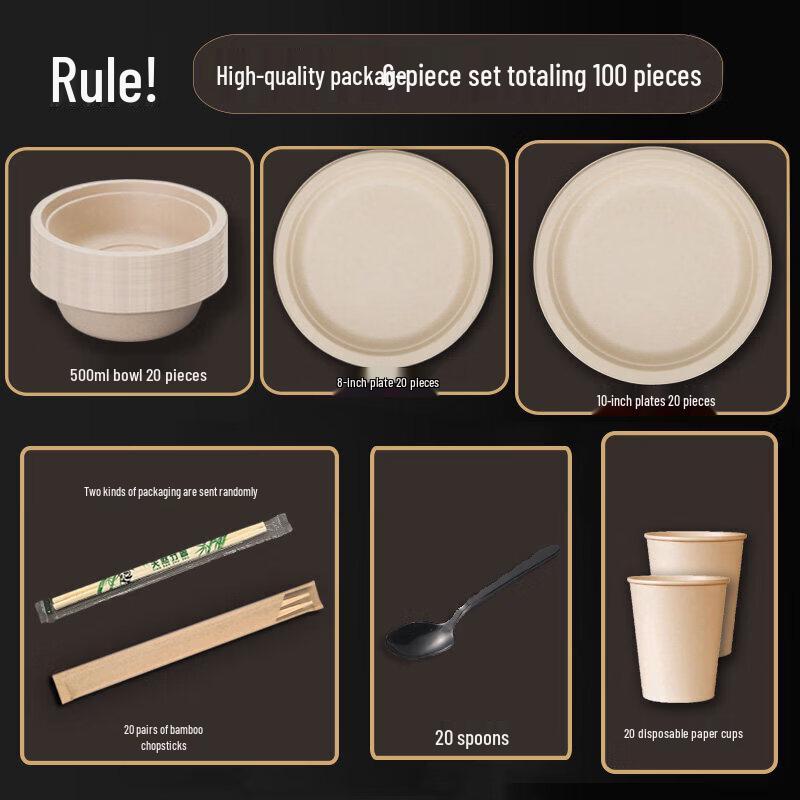 Disposable Paper Plates