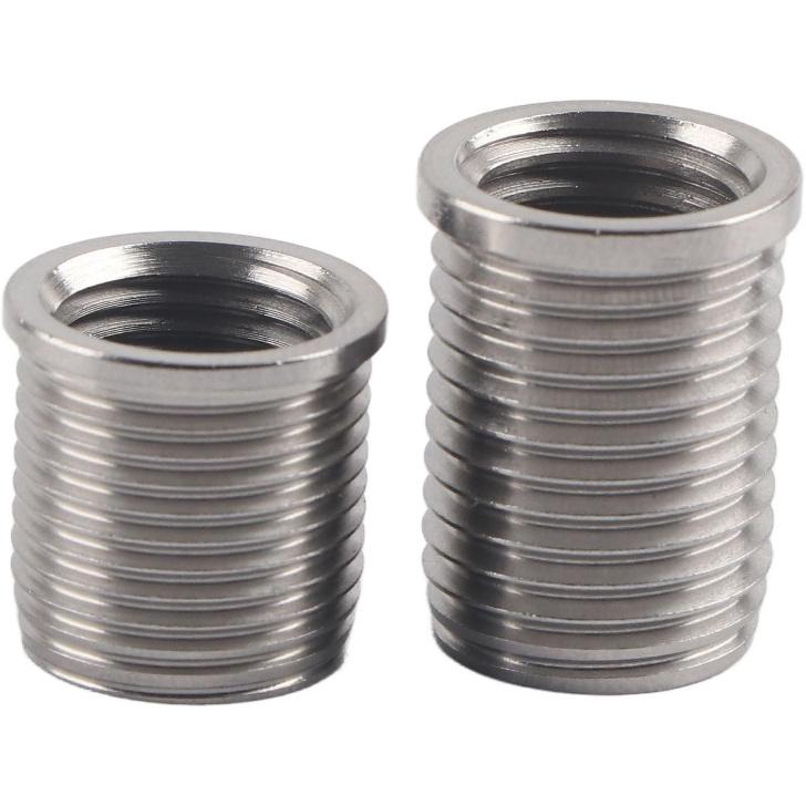 Spark Plug Thread Repair Kit, M10×1.0 Inserts and M12×1.0 Tap Stainless Steel Spark Plug Repair kit for Automotive Engine