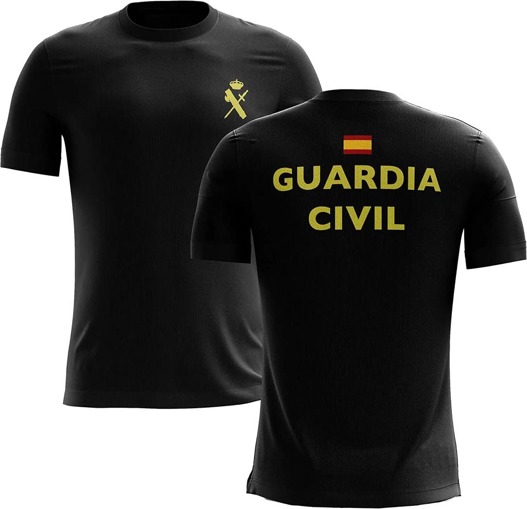 Spain Guardia Civil Espanola T-Shirt 100% Cotton O-Neck Summer Short Sleeve Casual Mens T-shirt