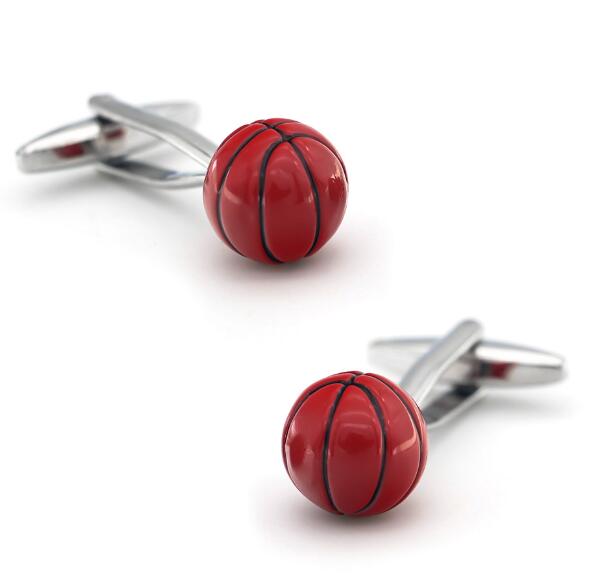 Igame Football Cuff Links Quality Brass Material Sport Series Basketball Cufflinks For Men Gift