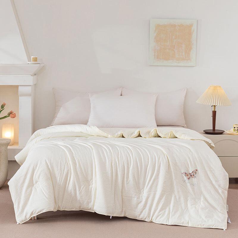 Shengfuni Butterfly Love Mulberry Silk Summer Quilt