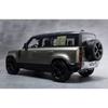 Bburago 1:24 Land Rover Defender 2022 SUV Diecast Model Auto, Zelená
