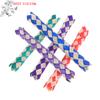(YOUU06)5 Piezas Creatividad DIY Trampas para Dedos Clásicas Naturales Bambú Chino Trampa para Dedos Reemplazo Popits Juguetes Tubo