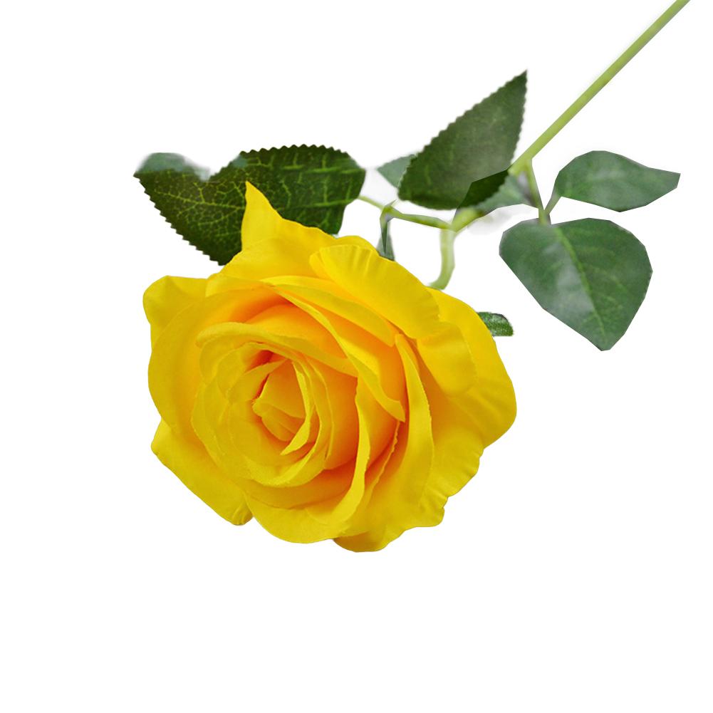 

Экономичное и не требующее ухода украшение из роз для свадьбы жёлтый