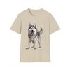 Siberian Husky Shirt Lustiges Hundeshirt Husky Liebhaber Geschenk Husky Hund Unisex Shirt