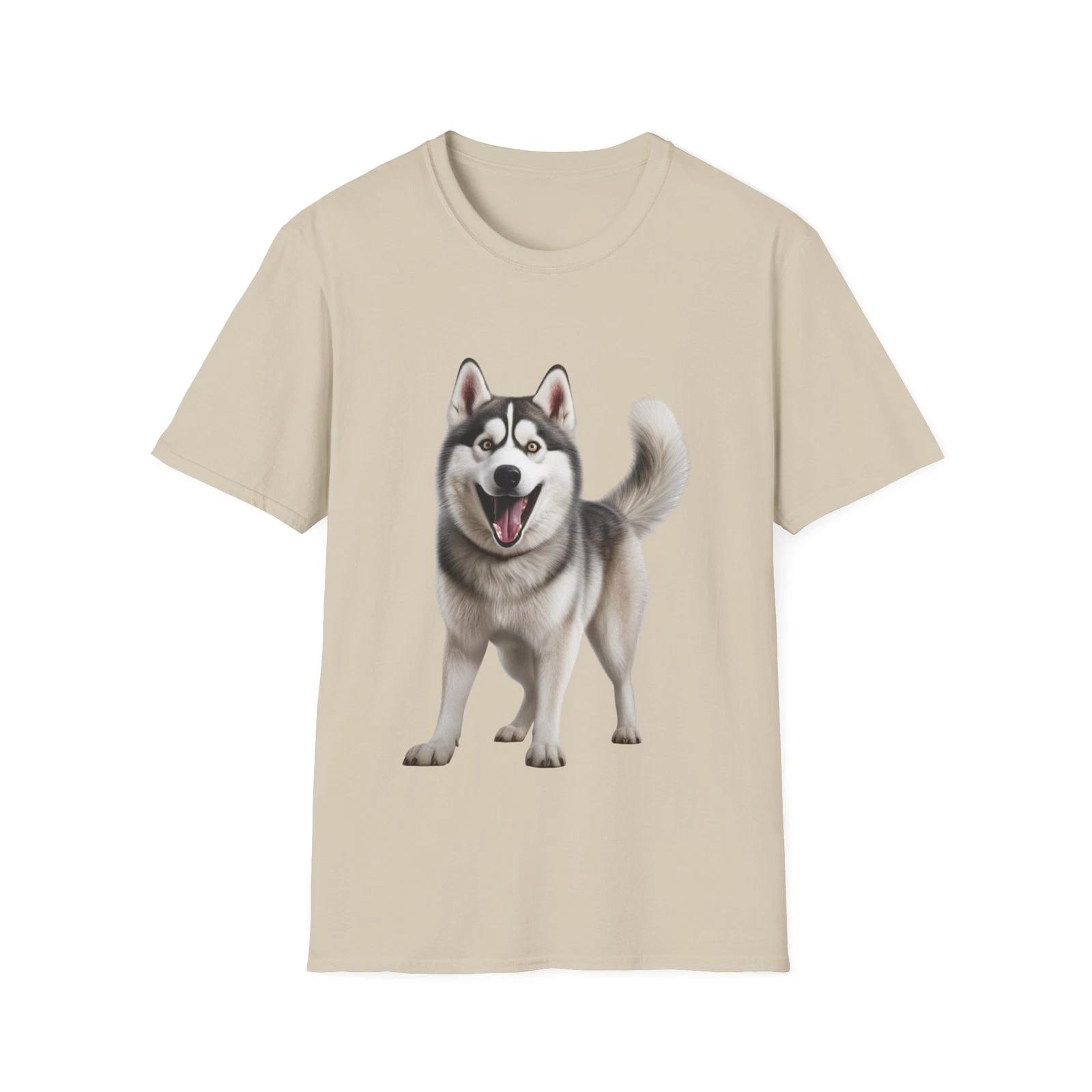 Siberian Husky Shirt Funny Dog T-Shirt Husky Lover Gift Husky Dog Unisex Shirt S