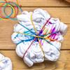 100pcs Color Rubber Bands 38mm Rubber Band Multicolor Small Rubber Bands Elastic Band Loop for Office School Home Bank Paper