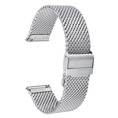 Watch Band Watch Band Watch Strap Watch Strap Stainless Steel Mesh Easily Replaceable Without Tools [BERNY] Strap, - [22mm]