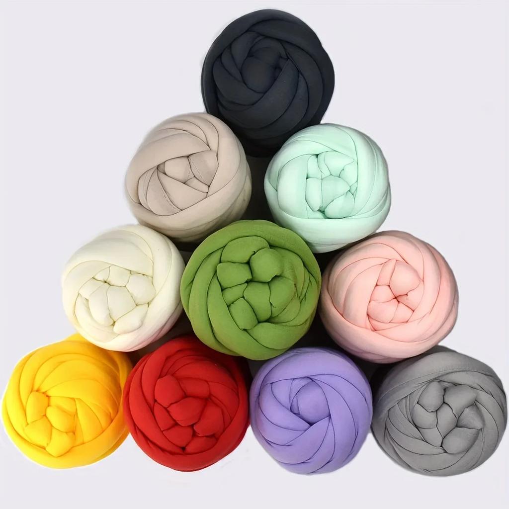 8.82oz Thick Super Bulky Chunky Yarn For Hand Knitting Crochet Soft Big Cotton DIY Arm Knitting Roving Spinning Yarn For Blanket