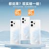 Applicable to opporeno14pro mobile phone case new transparent silicone Reno14 lens anti-drop protective case soft por