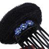 Sponge Puff Hair Head Cushion Flower Hair Base Sweet Invisible Volume Hair Clip  Girl