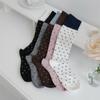 Cute Two-color Dot Spring Socks for Women