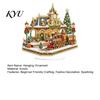 Educatieve Kunstactiviteit Kerst Faux Diamant Kit, Kerstman Sneeuwpop Hangend Ornament DIY Huisdecoratie Projecten Acryl Hanger met Strass Steentjes Knutsel Kit