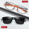 Photochromic Myopia Glasses Blue Light Blocking Sports Nearsighted Eyeglasses Color-Changing Optical Computer Eyewear 0 To 4.0