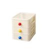 Drawer storage box Desktop dopamine stationery Storage box Station Cute multi-layer large-capacity finishing rack