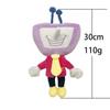 Cute Deltarune Spamton & Tenna Plush Toy Set Soft Stuffed Animal Dolls Game Character Plush Pillows Kids and Fans Birthday and Christmas Gift