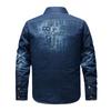 Spring and Autumn New Style Retro Denim Casual Workwear Pure Cotton Shirt Men's Trendy Versatile Casual Slim Top Men