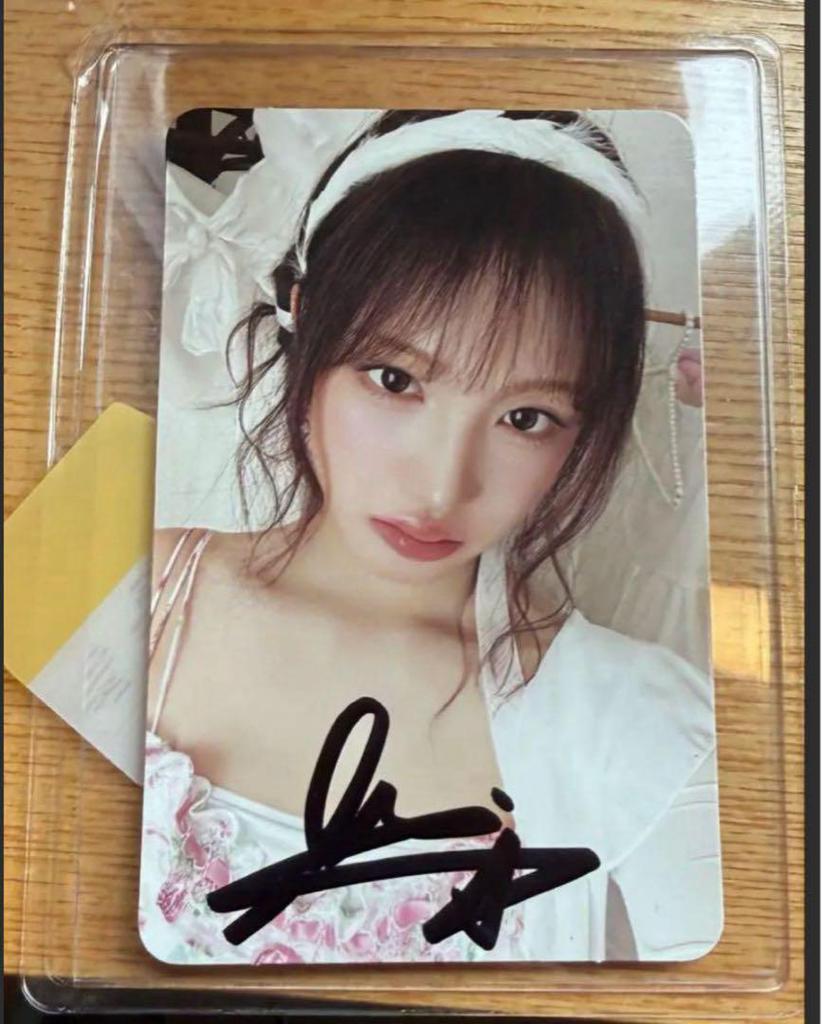 [USED] Limited price reduction IVE secret makestar Liz autograph 9/13