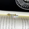 Women's Colorful Summer Flower Open Ring - Sweet, Light Luxury Vacation Style