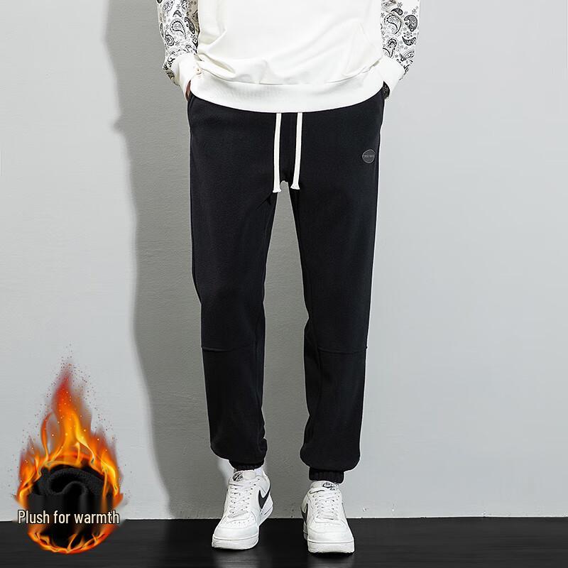 JOHLIN DREAM Fleece-Lined Casual Jogger Sweatpants JXYL7030 3XL