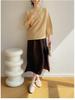 2026 Spring New Miyake High-End Irregular Pleated Plus Size Loose Casual Top