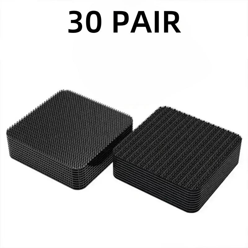 1-50pcs Carpet Fixing Stickers Car Foot Mat Tape Anti-Slip Self Adhesive Fastener Sofa Bed Sheet Clips Retention Grips