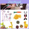 Tough Dog Rope Toys Kit 6 Pieces Of Chewable And Long-lasting Pet Puppy Bear Cotton Toys