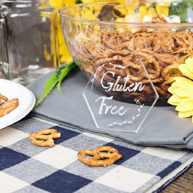 20/50Pcs Clear Acrylics Sheets 3Inch Hexagonal Sheets Hexagonal Acrylics Slices for Drawing Painting Handmade Craft