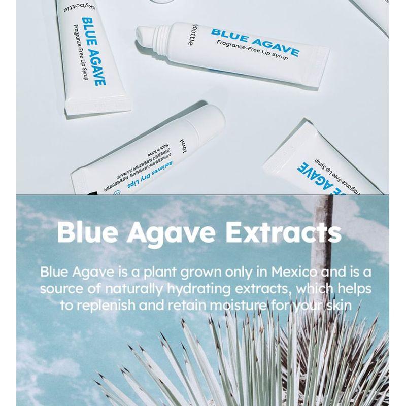 SkyBottle Blue Agave Fragrance-Free Lip Syrup