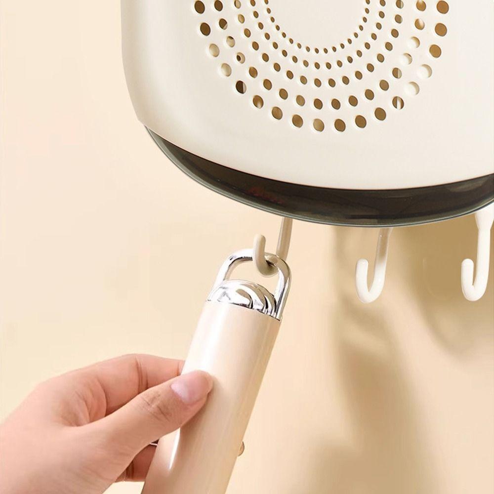 With Lid Wall-Mounted Chopstick Holder Dustproof Kitchen Cutlery Container  For Home Kitchen