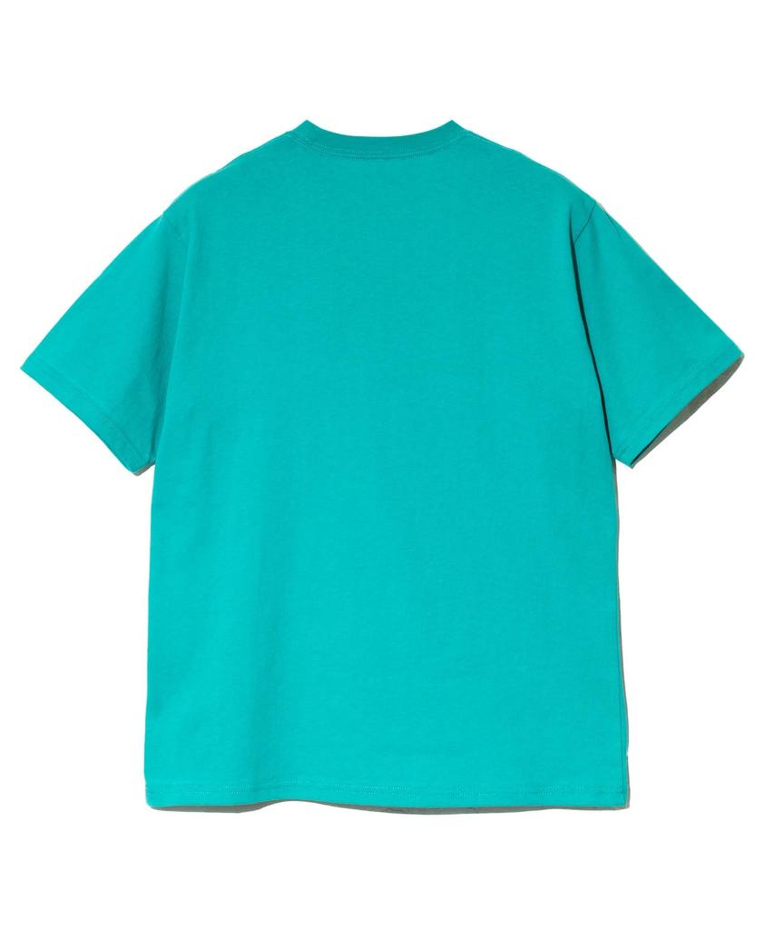 [go slow caravan] 341912 USA/C Various Embroidery PKT TEE Green M