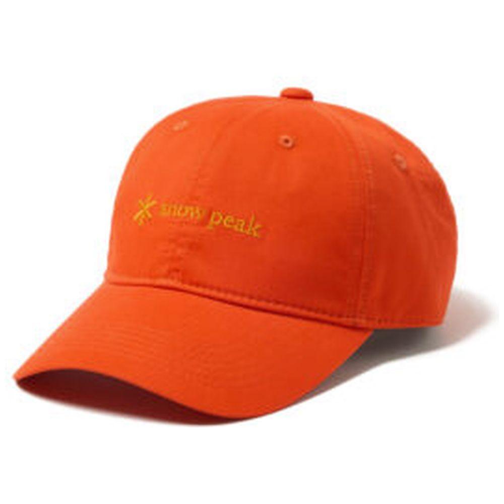 Snow Peak Cap New Standard Logo Cap 59cm Orange Nsd Ac 25au001