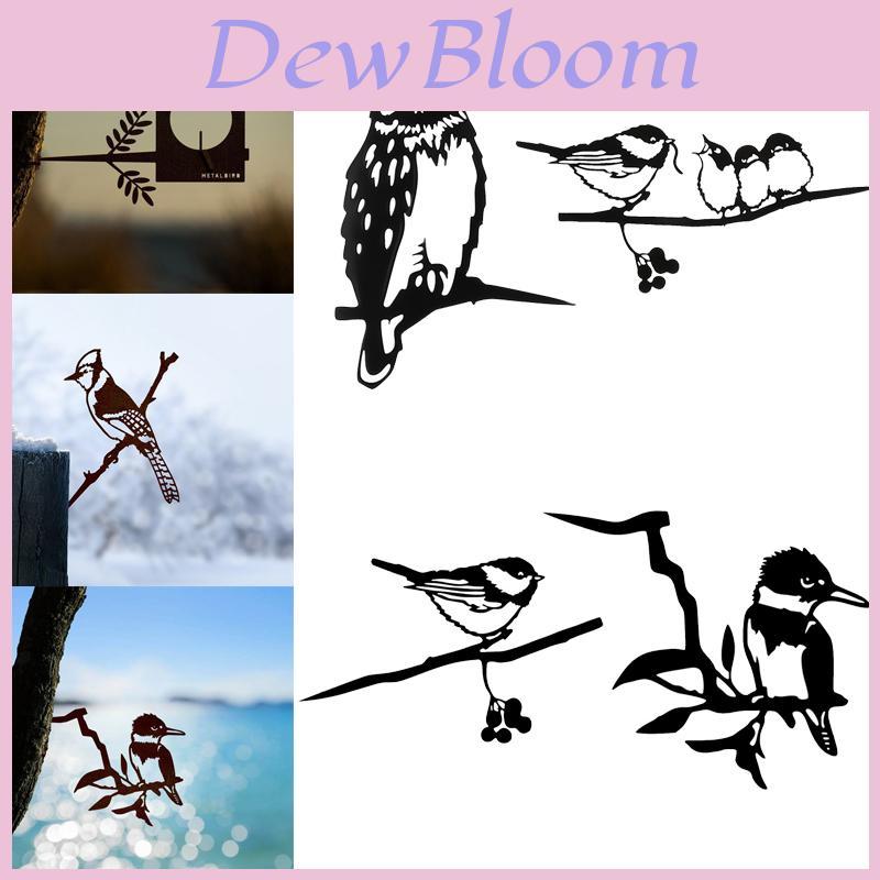 Creatieve Boom Metaal Vogel Kunst Tak Bord Rustiek Hang Ld Huis Tuin Erf Decor