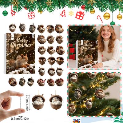 Adventskalender enthält 24 Geschenke, süßer Figuren-Puppen-Adventskalender, Countdown-Kalender mit Überraschungsspielzeug, Sammelfiguren als Geschenk für Kinder