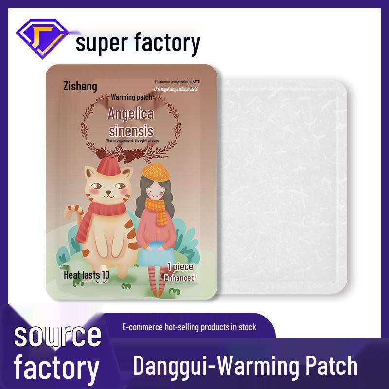 Selbsterwärmender Beifuß-Mutterkraut-Wärmer für Kälteschutz und Komfort