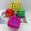 12cm Geometry Dash Game Plush Toy Cute Cartoon Anime Game Doll Soft Stuffed Peluche Plushie Toys Home Decor Child Birthday Gift