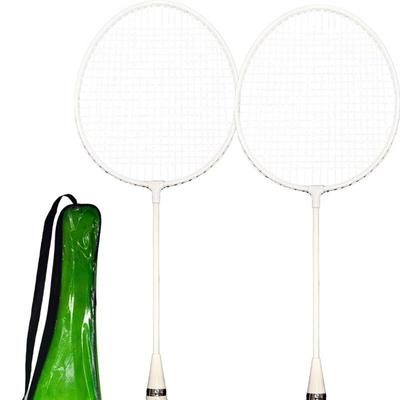 Long Zhan Strapazierfähiges Trainings-Badmintonschläger-Set