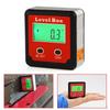 LCD Protractor Inclinometer Angle Meter Finder Gauge Level-Box Magnetic Red